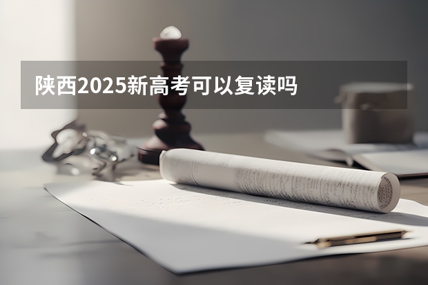 陕西2025新高考可以复读吗