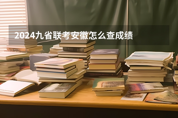 2024九省联考安徽怎么查成绩