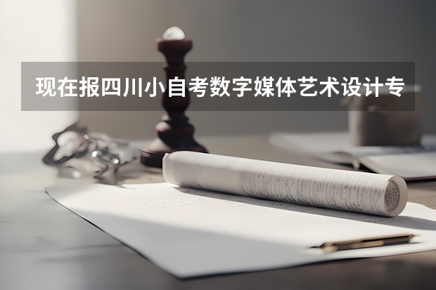 现在报四川小自考数字媒体艺术设计专科，2024年10月统考考试安排 四川新高考3+1+2改革哪一年启动