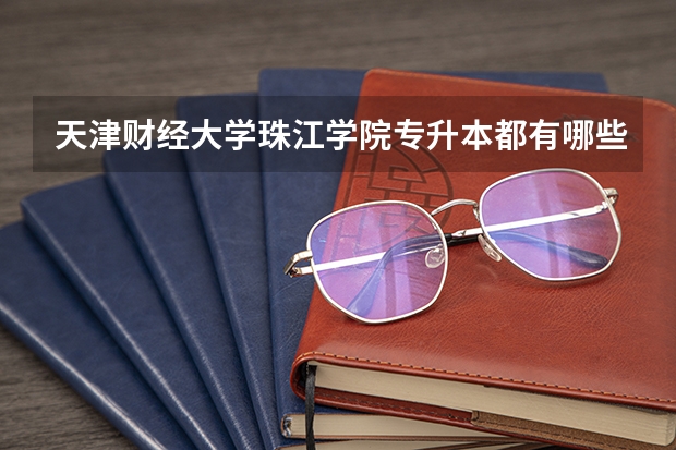 天津财经大学珠江学院专升本都有哪些专业能报考？