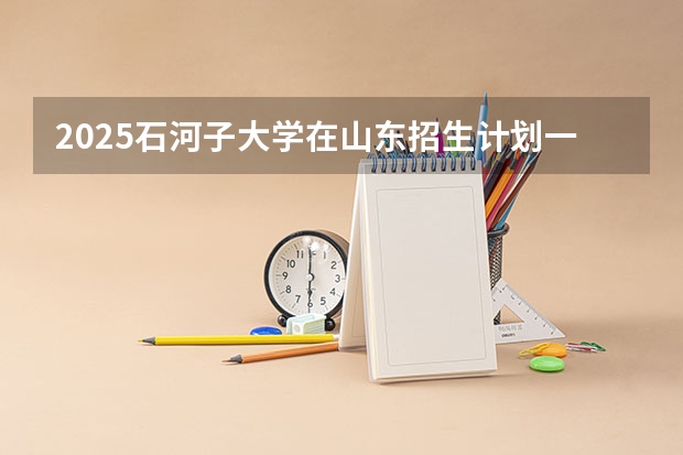 2025石河子大学在山东招生计划一览表