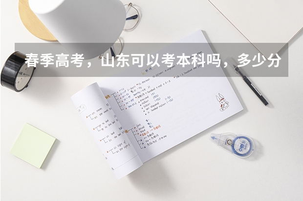 春季高考，山东可以考本科吗，多少分左右