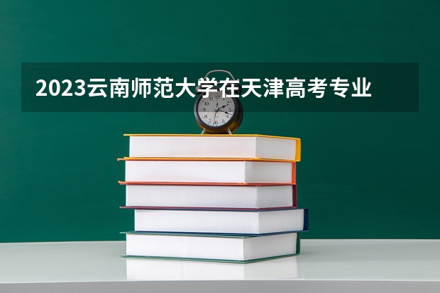 2023云南师范大学在天津高考专业招生计划(历年招生人数)