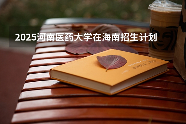 2025河南医药大学在海南招生计划一览表