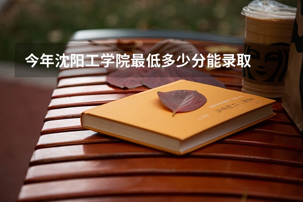 今年沈阳工学院最低多少分能录取