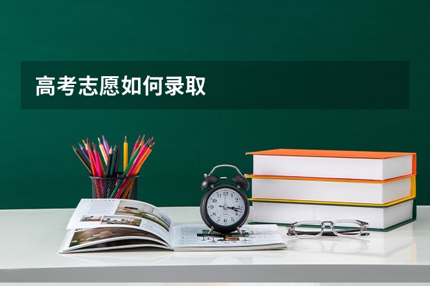 高考志愿如何录取