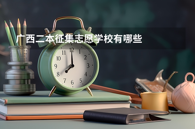 广西二本征集志愿学校有哪些
