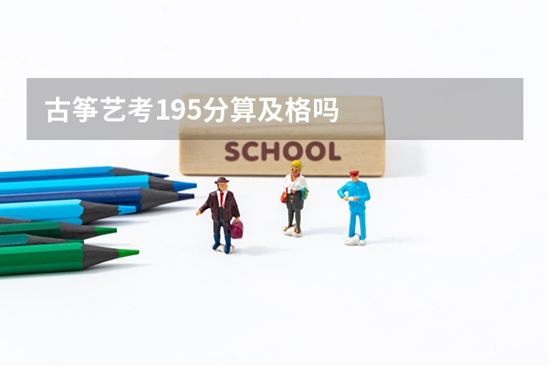 古筝艺考195分算及格吗