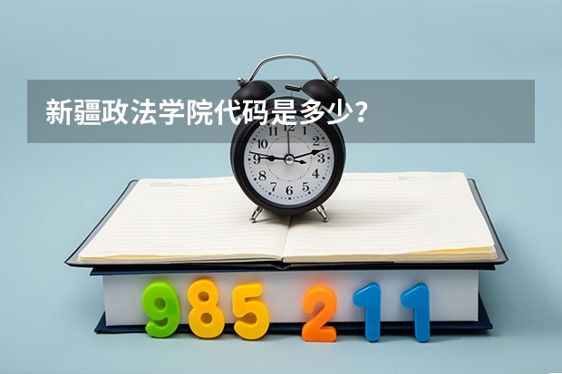 新疆政法学院代码是多少？