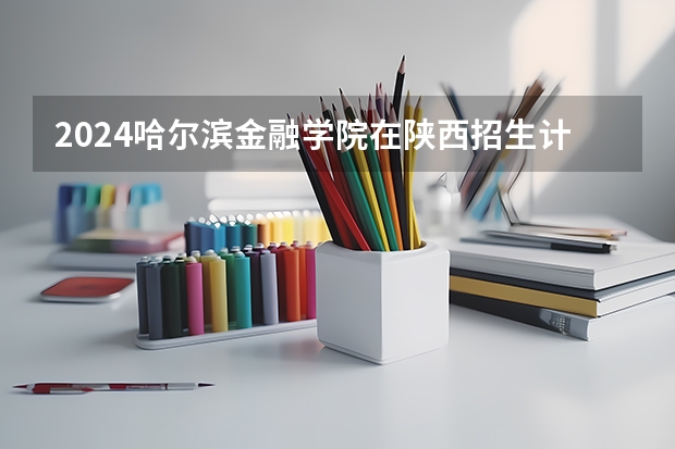 2024哈尔滨金融学院在陕西招生计划表