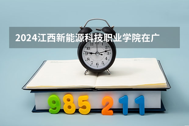 2024江西新能源科技职业学院在广西招生计划表