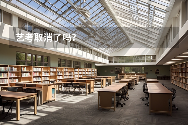 艺考取消了吗？