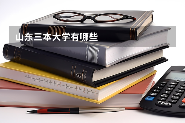 山东三本大学有哪些