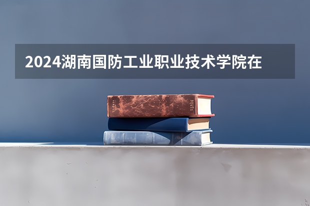 2024湖南国防工业职业技术学院在广东招生计划表