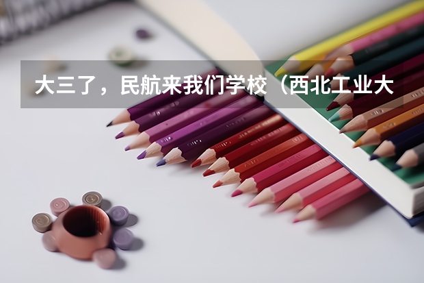 大三了，民航来我们学校（西北工业大学）招飞（飞行员的民航飞行员）
