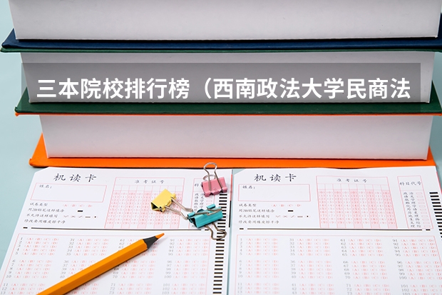 三本院校排行榜（西南政法大学民商法学院是几本）