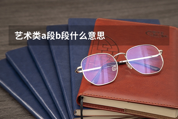 艺术类a段b段什么意思