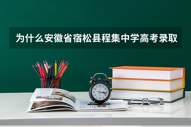 为什么安徽省宿松县程集中学高考录取结果查询不到?