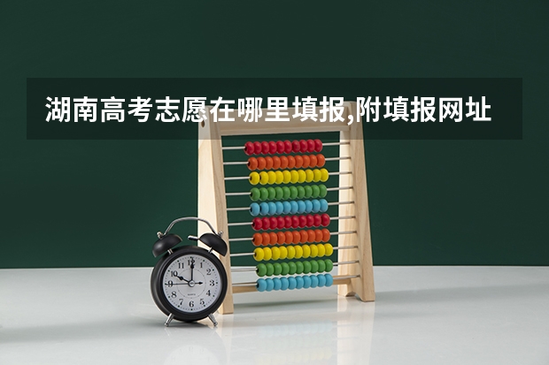 湖南高考志愿在哪里填报,附填报网址入口和指南
