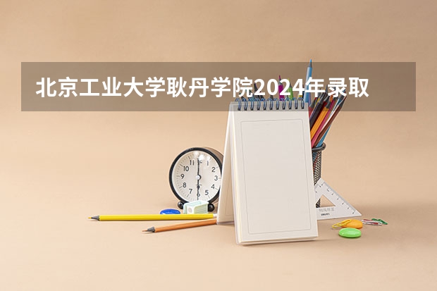 北京工业大学耿丹学院2024年录取分数线汇总