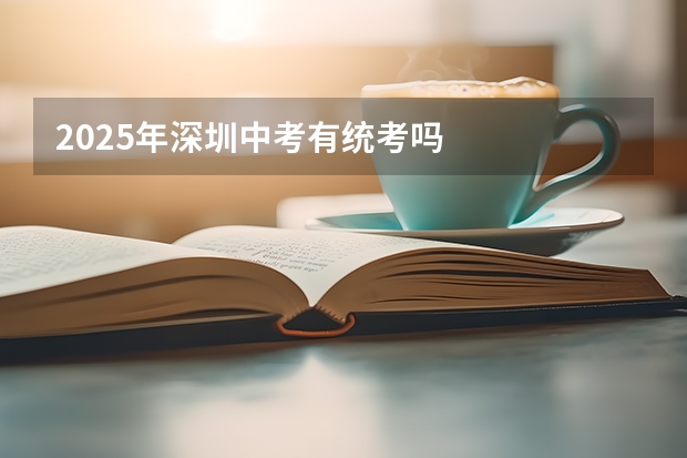 2025年深圳中考有统考吗