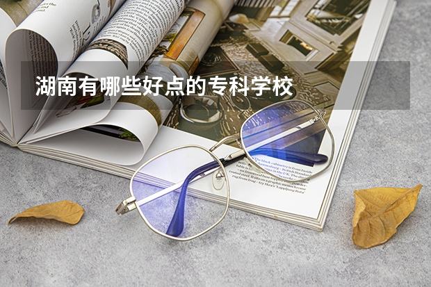 湖南有哪些好点的专科学校