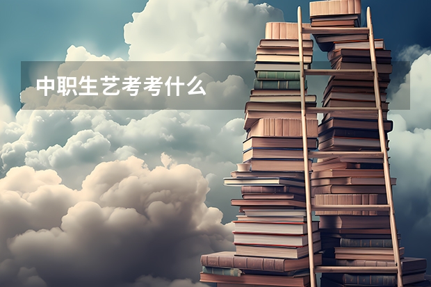 中职生艺考考什么