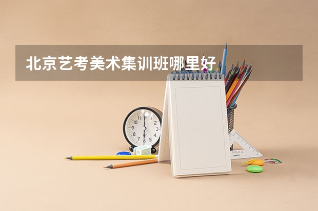 北京艺考美术集训班哪里好