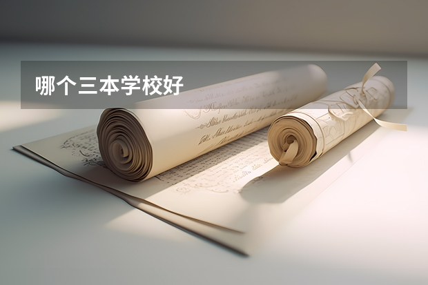 哪个三本学校好