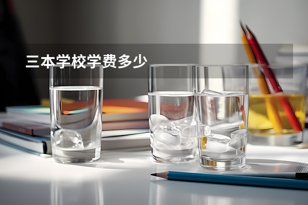 三本学校学费多少