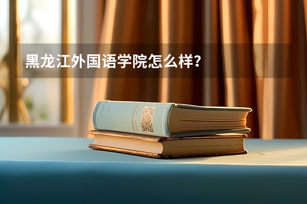 黑龙江外国语学院怎么样？