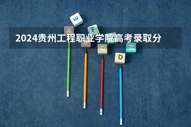 2024贵州工程职业学院高考录取分数线是多少？