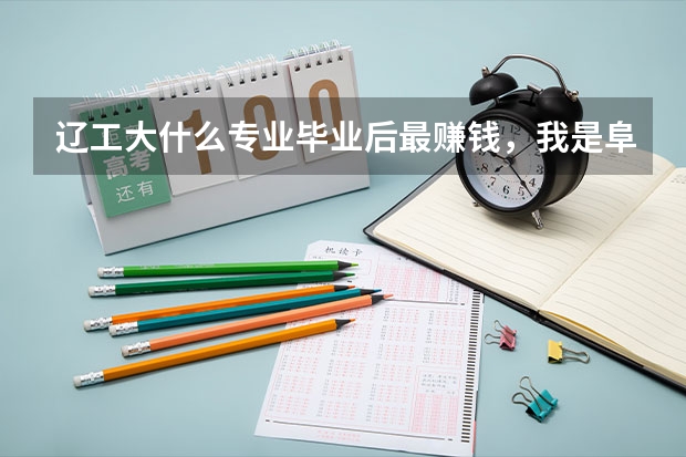 辽工大什么专业毕业后最赚钱，我是阜新的学生，还有一年半就参加高考，谁能给提点建议，谢谢了
