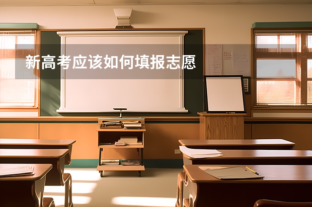 新高考应该如何填报志愿