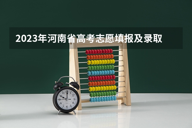 2023年河南省高考志愿填报及录取时间一览表（附 全国成人高考报名方法？河南成考报名入口官网？