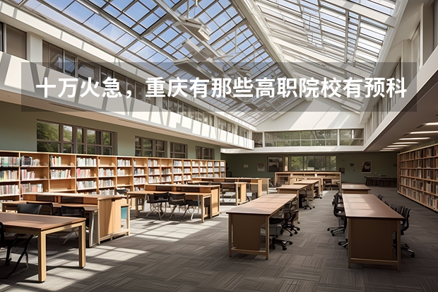 十万火急,重庆有那些高职院校有预科班(自考其他科目合格后,在西南大学报名了毕业论文,主考院校是不是该学校?)