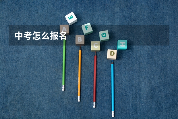 中考怎么报名