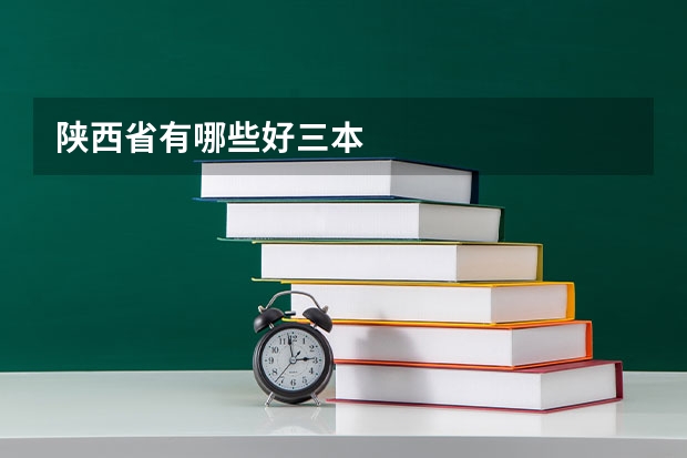 陕西省有哪些好三本