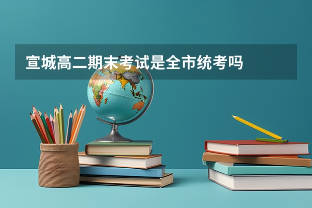 宣城高二期末考试是全市统考吗