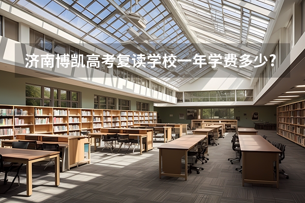 济南博凯高考复读学校一年学费多少?