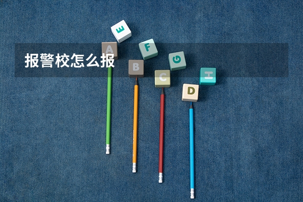 报警校怎么报
