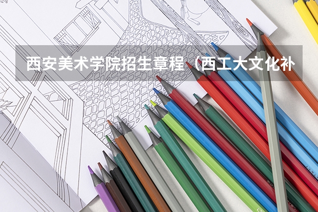 西安美术学院招生章程（西工大文化补习学校的报名方式）