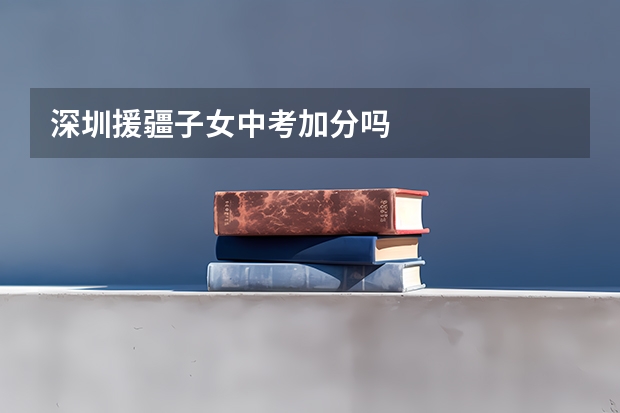 深圳援疆子女中考加分吗